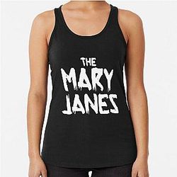 The Mary Jane Spider Gwen Stacy Racerback Tank Top
