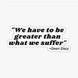Gwen Stacy Sticker