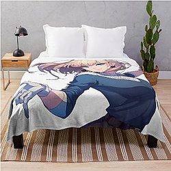 Gwen Stacy Cute Art Throw Blanket