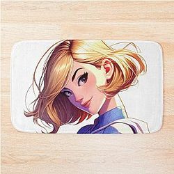 Gwen Stacy Art Bath Mat