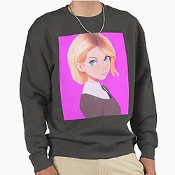 Gwen Stacy Into The Spiderverse Pullover Sweatshirt