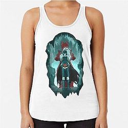 Stained Glass Hades Racerback Tank