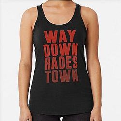 Hadestown Persephone Eurydice Orpheus Hermes Hades The Fates Broadway Musical Racerback Tank Top
