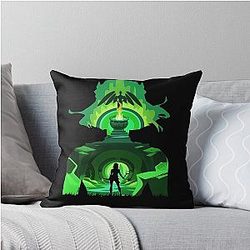 Hades 2 - Melinoe Negative Illusion Throw Pillow