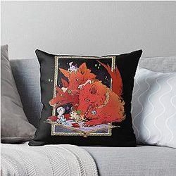 Cerberus's Hades Games Throw Pillow