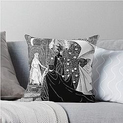 Persephone  Hades Throw Pillow