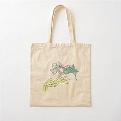 Hand of Hades Neon Cotton Tote Bag