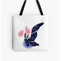 Lore Olympus, Hades x Persephone, Art All Over Print Tote Bag