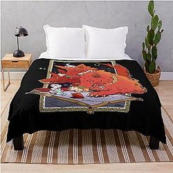 Cerberus Hades Game Throw Blanket