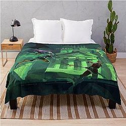 Hades Game - Artwork Throw Blanket