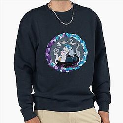 Ursula and Hades Villainous Pullover Sweatshirt