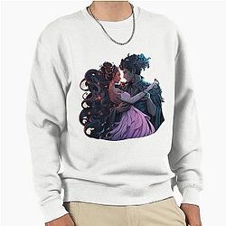 Hades and Persephone Love Amidst the Gods Pullover Sweatshirt