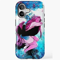 Lore Olympus Poster Hades Persephone Sticker iPhone Case