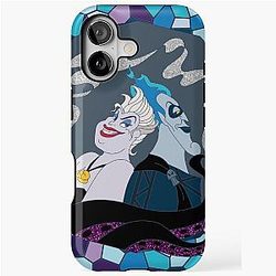 Ursula and Hades Villainous Love iPhone Tough Case