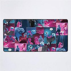 Lore Olympus Persephone and Hades Collage Webtoon Art Desk
