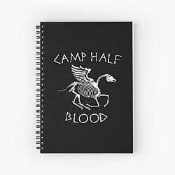 Demigod Hades Spiral Notebook