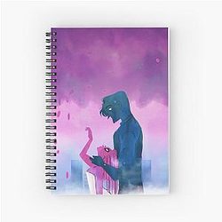 Persephone Hades Lore Olympus Spiral Notebook
