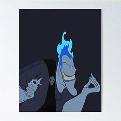Minimalist Hades poster