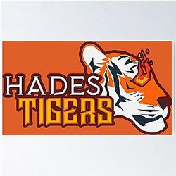 Hades Tigers Logo Blaseball Poster