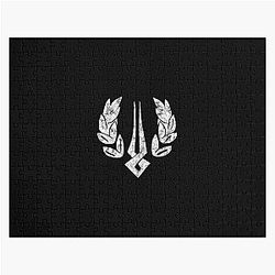 Hades Game Distressed Logo - Zagreus Perfect Gift Jigsaw Puzzle