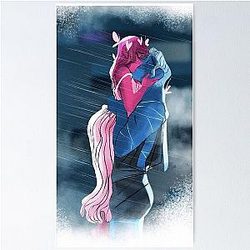 Lore Olympus Persephone Hades Love Poster