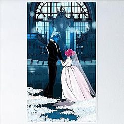 Persephone Hades Wedding Lore Olympus Poster