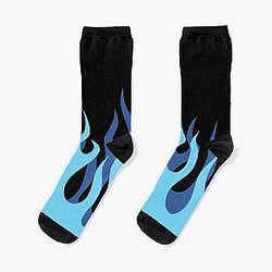 Hades Blue Flames Socks