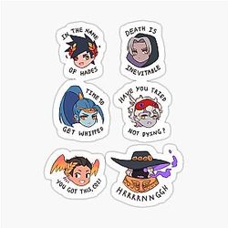 In the Name of Hades Sticker