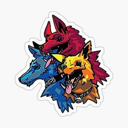 Hades - Cerberus Sticker