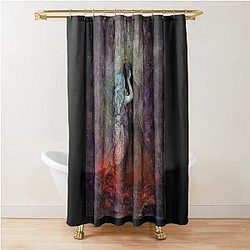 Hades and Persephone Underworld Romance Shower Curtain