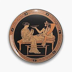 Persephone and Hades Pin