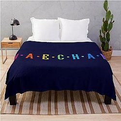 Haechan Colorful Throw Blanket