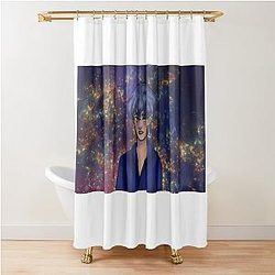 Space Boy Haechan Shower Curtain