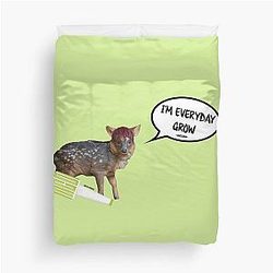 Pudu Haechan Everyday Grow Duvet Cover