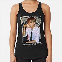 Haechan NCT K-Pop Fan Made Racerback Tank Top