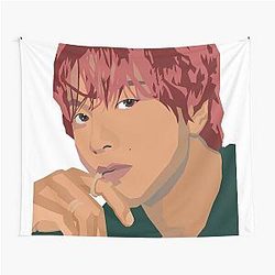 Haechan NCT 127 WPAP Art Tapestry