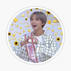 Haechan NCT 127 NCT Dream Fullsun Lee Donghyuck Cute Hearts Sticker