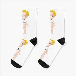 I heart Haechan sunflower socks