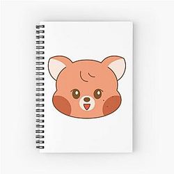 NCT DREAM Haechan - Jjopoo 스팀Dreamiez's Dream Forest (3) Spiral Notebook