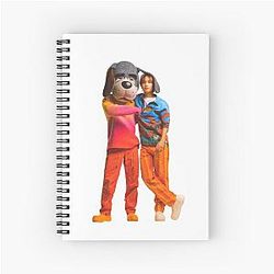NCT Haechan and Jisung Spiral Notebooks