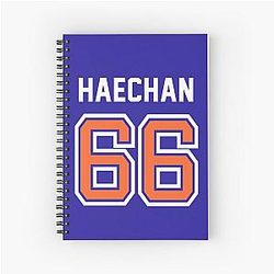 NCT U 90's Haechan 66 Hockey Jersey Design Notebook