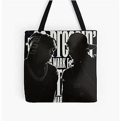 82 Pressin Mark Lee and Haechan NCT127 All Over Print Tote Bag