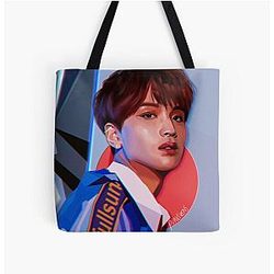NCT Haechan FULL SUN All Over Print Tote Bag