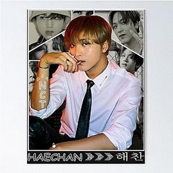 Haechan NCT K-Pop Fan Made Poster