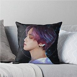 All the stars NCT HAECHAN Throw Pillow