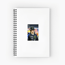 Haiden Deegan rides a Yamaha bike Haiden Deegan Notebook