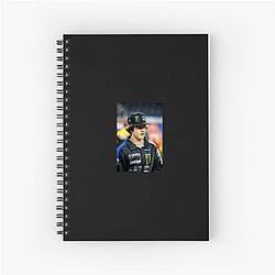 Haiden Deegan rides a Yamaha bike Haiden Deegan Notebook