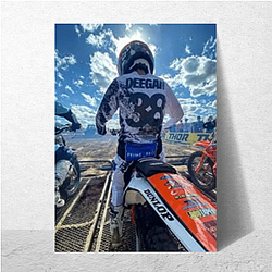 Haiden Deegan won the 250cc SMX Championship Haiden Deegan Posters