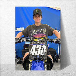 Haiden Deegan is a famous motocross racer Haiden Deegan Posters