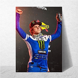 Haiden Deegan races in Supercross Haiden Deegan Posters